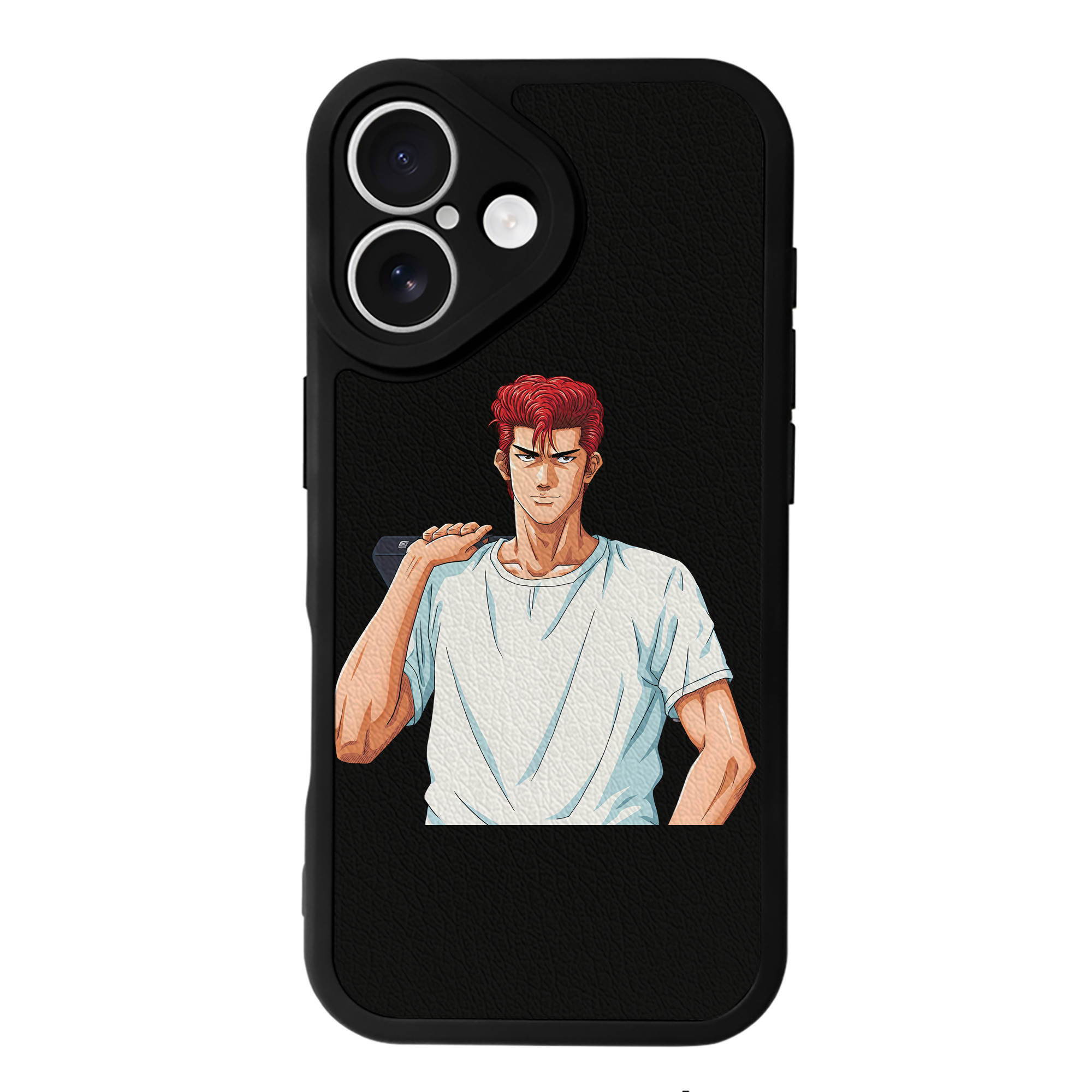 （画像用） SLAM DUNK／スラムダンク 【iPhone 16シリーズ対応】シリコンスマホケース（レザー調） 材質：シリコン